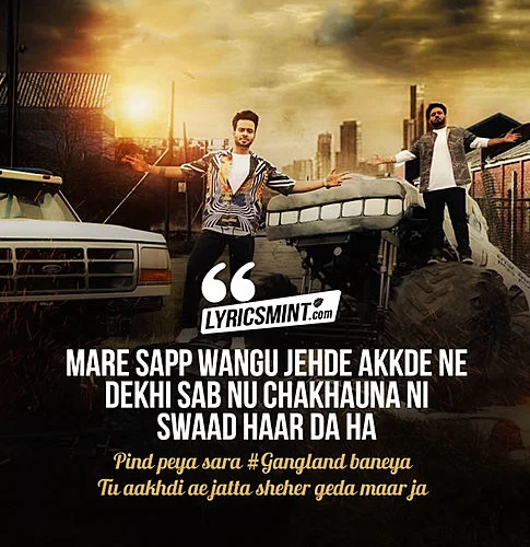 Gangland Lyrics Mankirt Aulakh