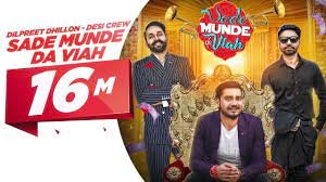 Sade Munde Da Viah Lyrics Dilpreet Dhillon