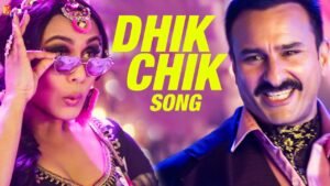 Dhik Chik lyrics in English and Hindi , sunidhi chauhan