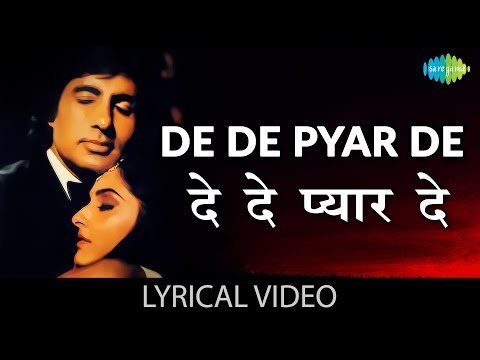 De De Pyaar De Lyrics - Sharaabi (1984)