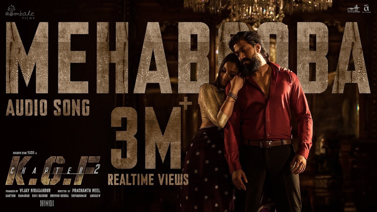 MEHBOOBA LYRICS – KGF CHAPTER 2
