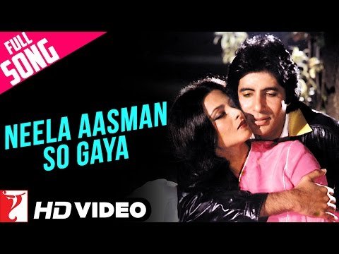 Neela Aasman So Gaya Lyrics - Silsila (1981)