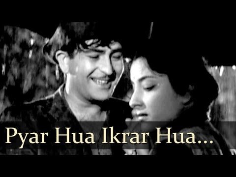 Pyar Hua Iqrar Hua Lyrics - Shree 420 (1955)