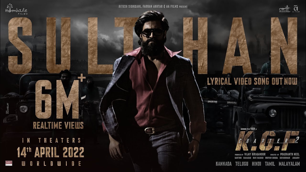 Sulthan Lyrics – KGF Chapter 2 