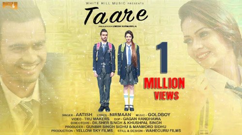 TAARE LYRICS – AATISH | Punjabi Song