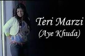 तेरी मर्ज़ी ए खुदा Teri Marzi Aye Khuda Lyrics in Hindi from Paathshaala (2010)