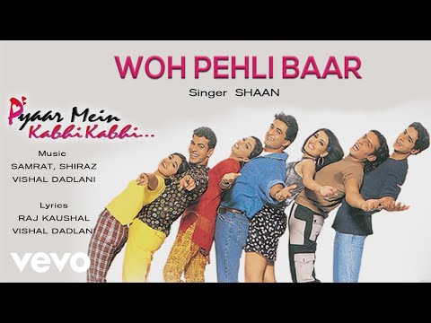 Woh Pehli Baar Lyrics - Pyaar Mein Kabhi Kabhi (1999)