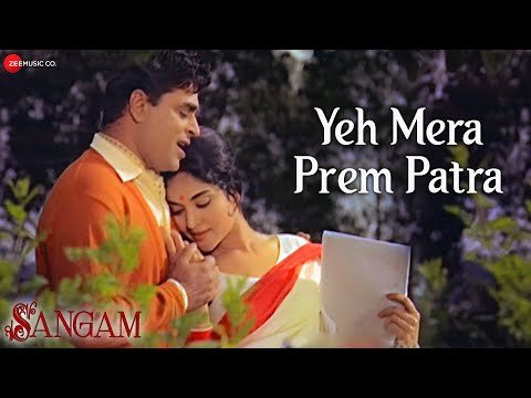 Yeh Mera Prem Patra Lyrics - Sangam (1964)