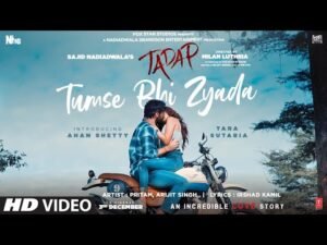 तुमसे भी ज्यादा Tumse Bhi Zyada Lyrics – Tadap