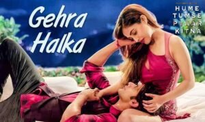 गहरा हल्का Gehra Halka Lyrics in Hindi from Hume Tumse Pyaar Kitna (2019)