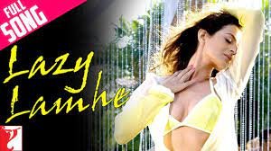 लज़ी लम्हे Lazy Lamhe Lyrics in Hindi from Thoda Pyaar Thoda Magic (2008)